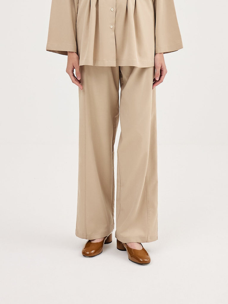 Wide-leg Co-ord Tailored Trousers