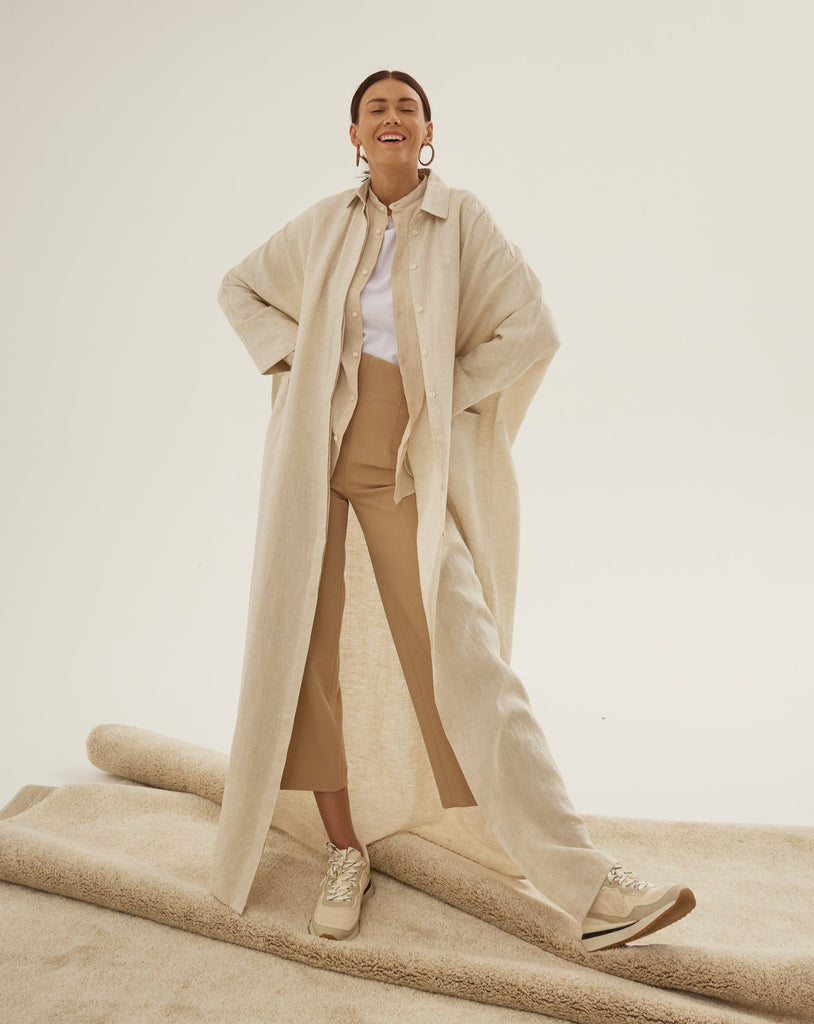 Cloak Linen Outerwear